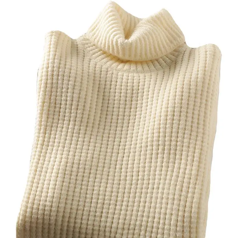 

Men Winter Sweaters Mens Turtleneck Pullover Sweaters Male Korean Solid Colorful Clothing Loose Knitted Pullover Man Tops D167