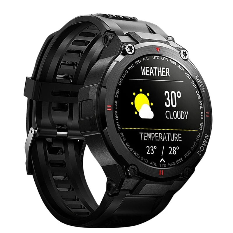 

K22 Smart Watch 1.28inch IPS Full Screen Bluetooth Call Heart Rate Blood Pressure Sport Health Bracelet for Android IOS