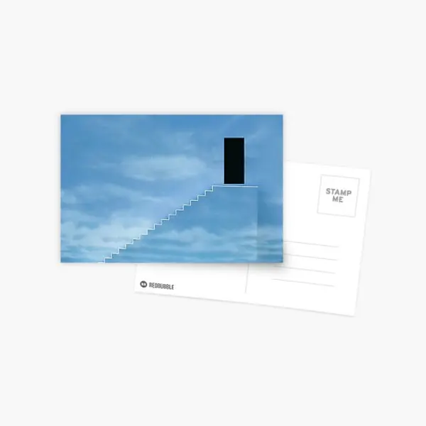 

The Truman Show The Sky Exit Postcard Photo Modern Photocard Cartoon Print Memory Greeting Card Fashion Life Picture Bedroom