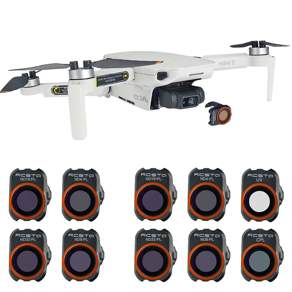 

6IN1 Drone Filter Lens For DJI MINI CPL MCUV ND4/ 8 /16 /32PL NDPL Set Neutral Density Filter Lens For DJI MINI 2/SE Drone Parts