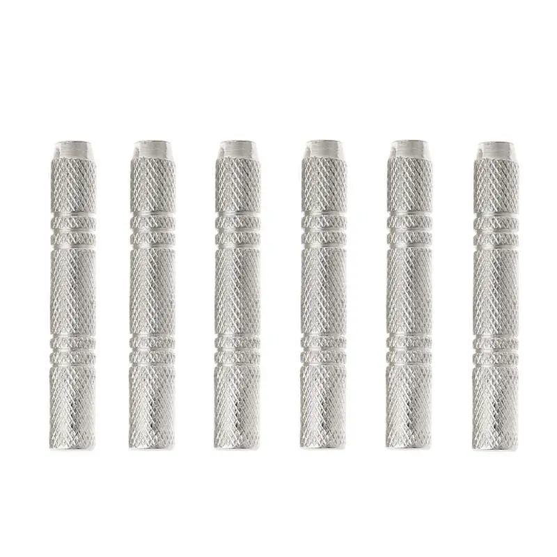 

6 шт. Дротика ствол для нейлона/стали Дротика s наконечник Дротика Acces 47 мм 12 г 2BA нить