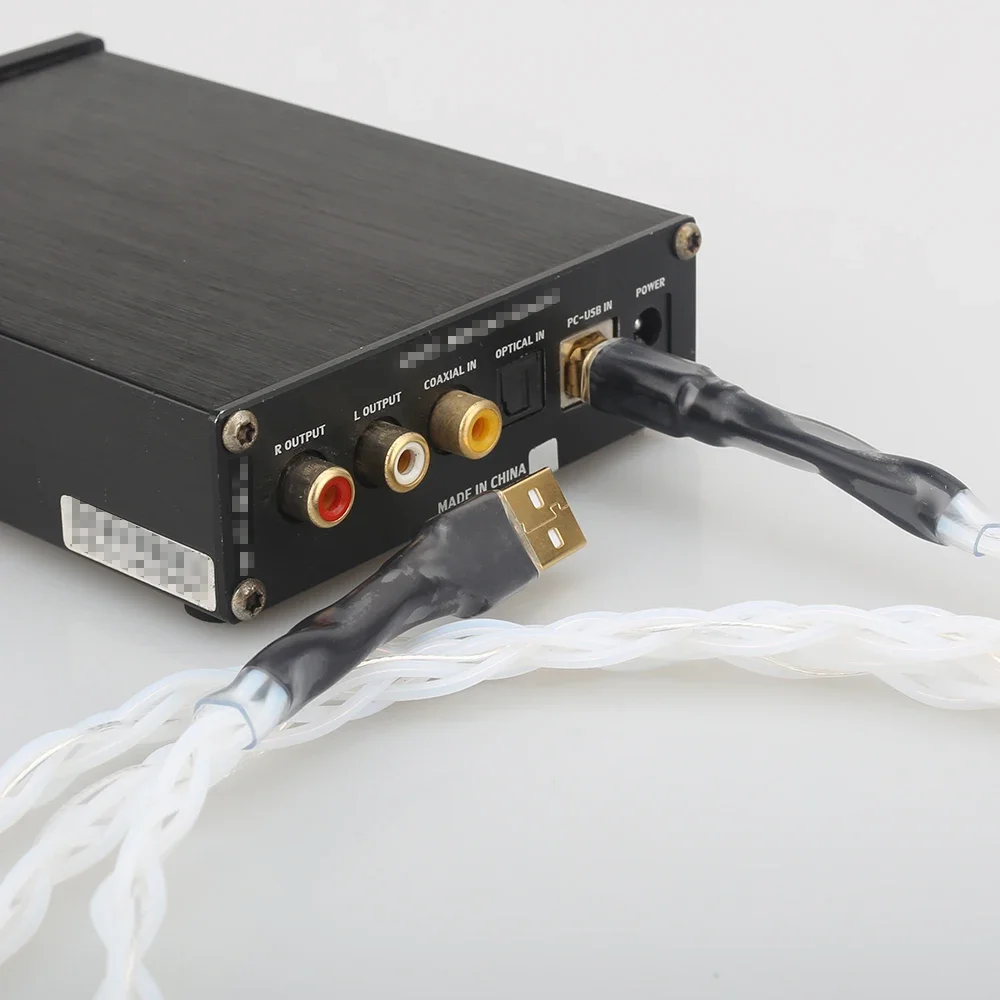 Audiocrast HC006 USB-кабель декодер Hi-Fi лихорадка USB (A - B) линия ЦАП