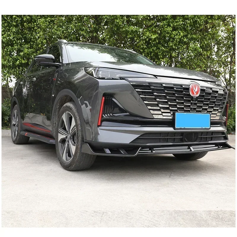 Новый! Сплиттер для CHANGAN CS55 Plus задний диффузор спойлер на передний бампер 2022 2023
