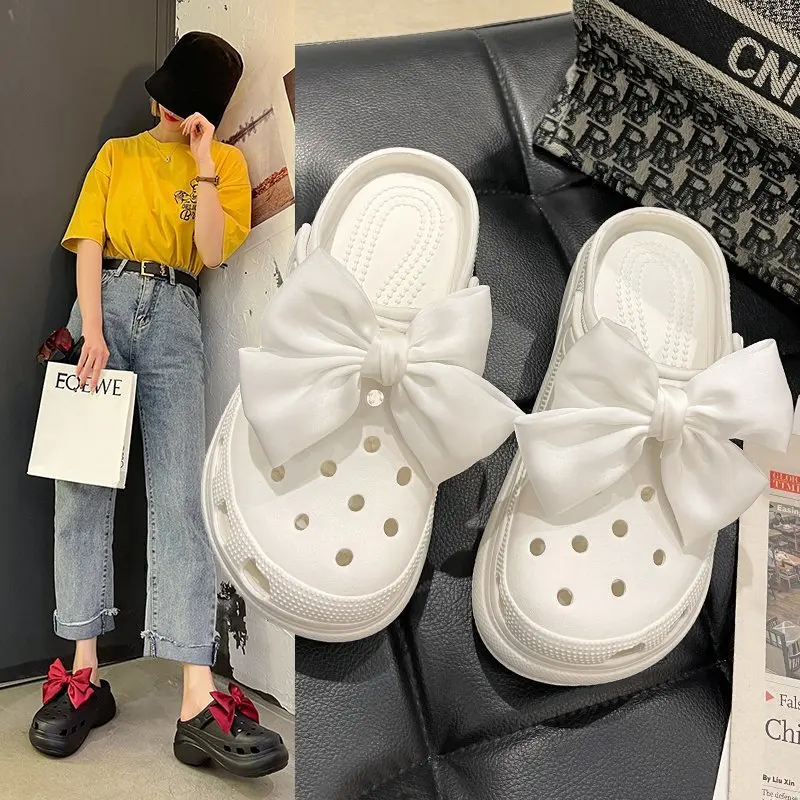 

2022 New Summer Cool Slippers Platform Platform Women's Shoes Beach Shoes Soft Bottom Leisure High Head Shoes for Women