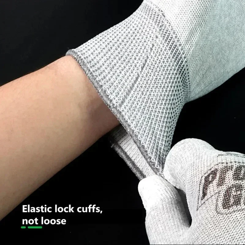 Противоскользящие антистатические перчатки RELIFE для искусственной кожи