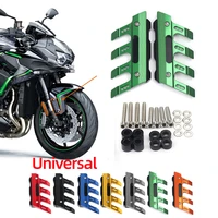 for kawasaki zh2 z h2 motorcycle front fork protector fender slider guard accessories mudguard