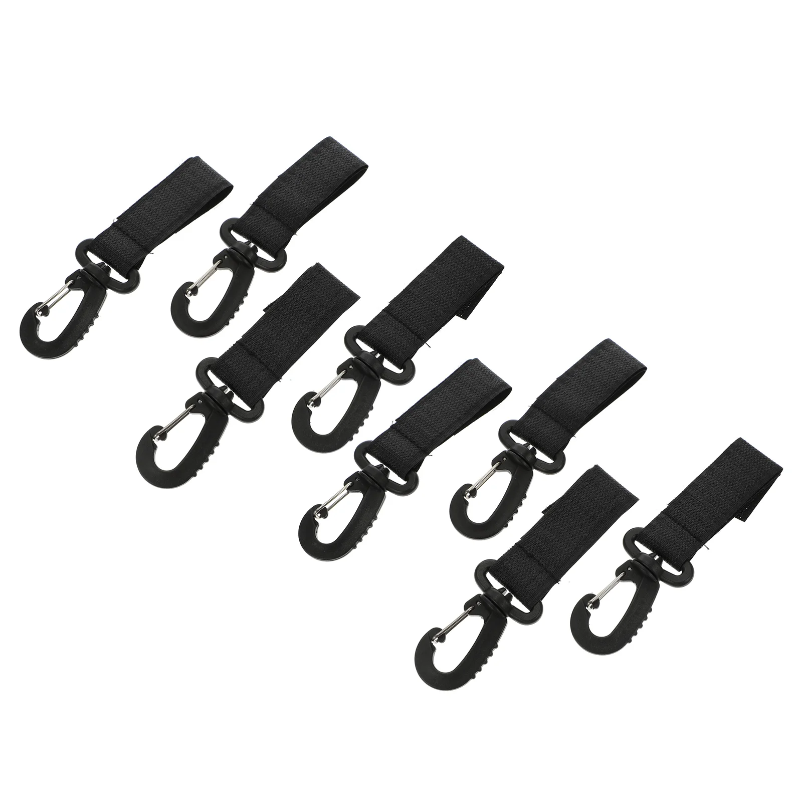 

8Pcs Baby Stroller Organizer Hook Swivel Clips for Hanging Diaper Bags Purse