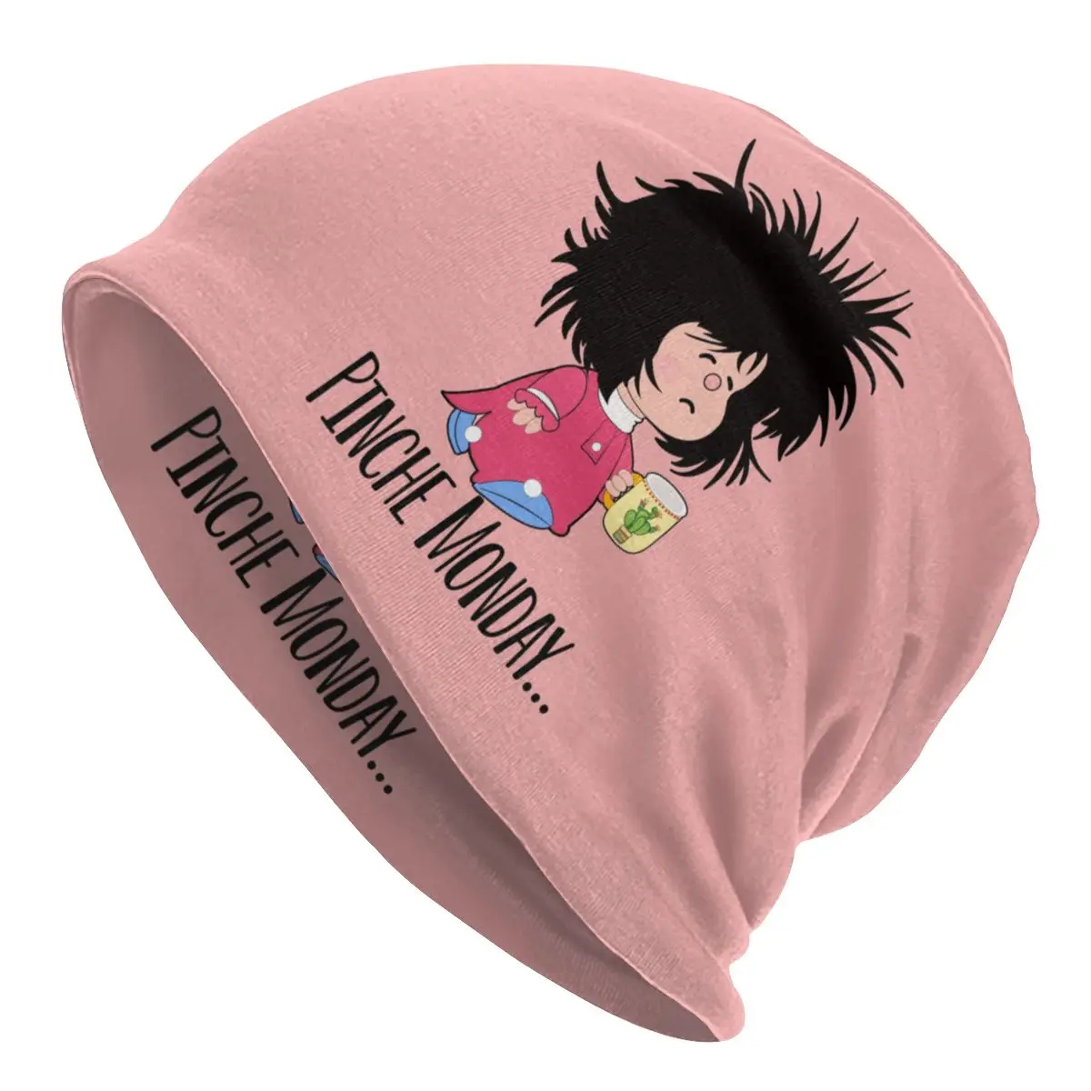 

Облегающие шапки Pinche Sunday Mafalda, облегающие шапки, шапка s, зимняя теплая вязаная шапка, женские и мужские комиксные облегающие шапки Quino для вз...