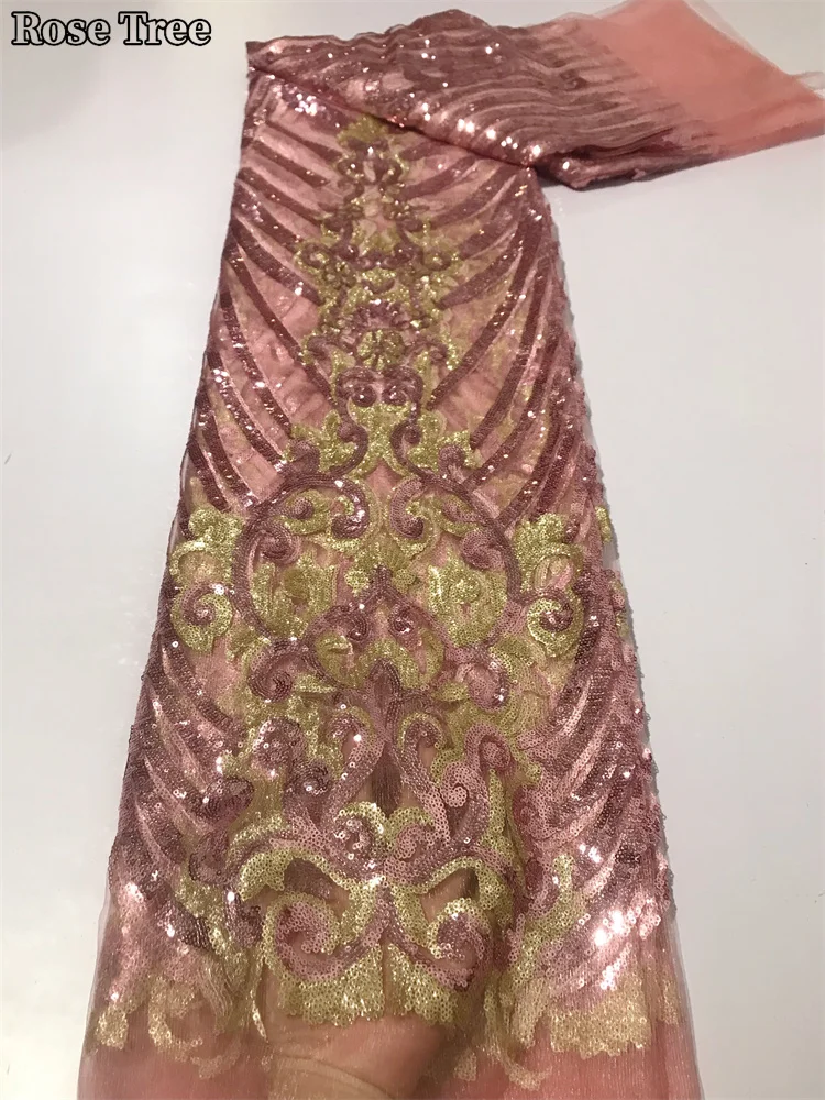 Рисунок 6 - Африканская кружевная ткань с блестками 2023