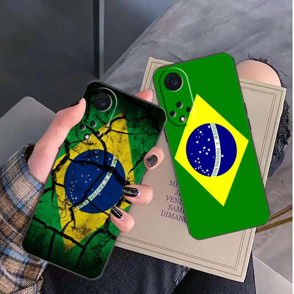 

Funda Case For Huawei NOVA Y90 Y70 Y61 10 9 9SE Plus 8 8I 7 7I 5 5I 4 3 3I 2 2I 2S Lite Plus Pro Case Capa Para Flag Of Brazil
