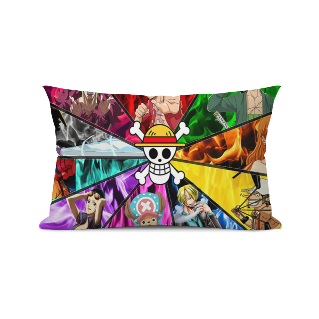 

NEW-One-piece-luffy-3-billion-bounty-Pillowcase Pattern Dream Fashion Cushion Pillowcase Home Decor 30x50CM