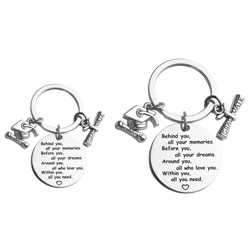 

Подарочный брелок для выпускников для дочери, сына, вдохновляющий подарок для женщин и мужчин, автомобильный декор, 40 ГБ