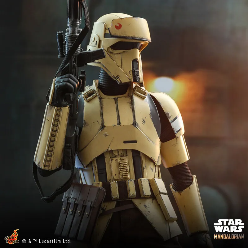 Фото Фигурка Hot Toys TMS031 Shoretrooper 1/6, имперский солдат из Star Wars, полностью подвижная, с бластером и подставкой для демонстрации №4