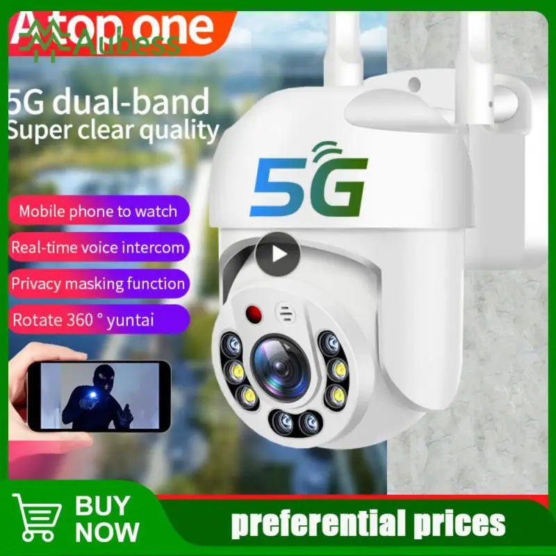 

Wifi Camera Waterproof Surveilance Cameras Ptz Ip Camera Remote Monitoring Two Way Real-time Intercom Cctv Security Cameras