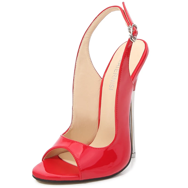 

New High Heels Fashion Women's Pumps Sexy Women Shoes Stiletto Super High Heels 16 Cm Large Size 43 44 45 46 High-heeled Sandals