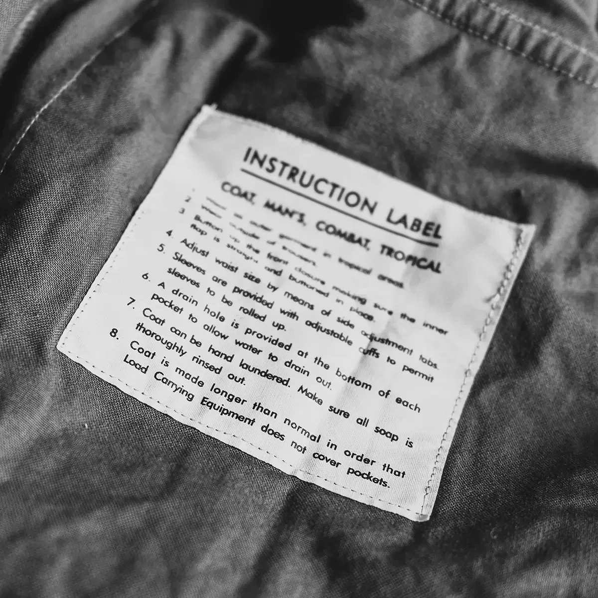 Мужская куртка с длинными рукавами и узором TCU Jungle Fatigue не в наличии Army 1963