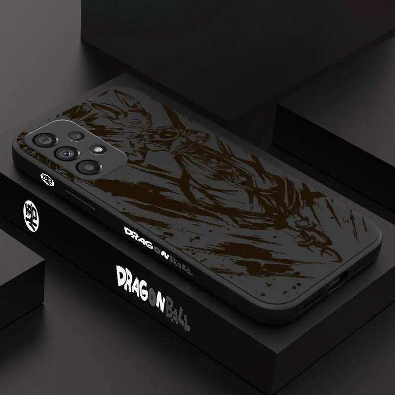 

DBZ Super Beerus Goku Phone Case for Samsung Galaxy A14 A13 A12 A21S A03 A03S A02s A04 A11 Original Liquid Silicone Soft Cover