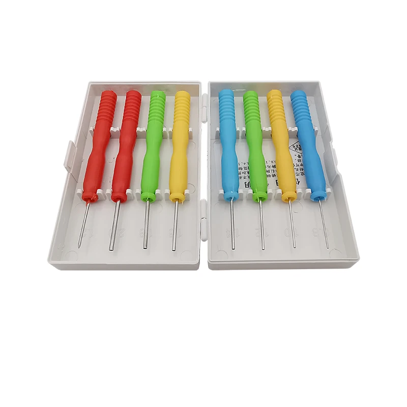 8 шт./коробка антипригарные иглы из нержавеющей стали