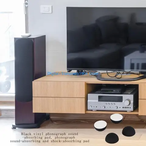 Силиконовые антирезонансные подставки для акустики 4 штуки