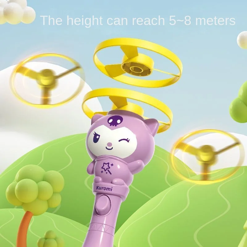 Новинка Милая Люминесцентная бамбуковая Стрекоза My Melody Kuromi детская игрушка на