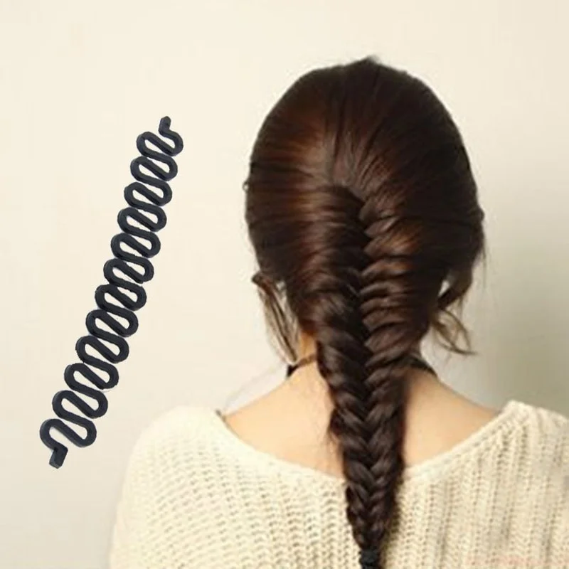 

1pc Fashion Hair Braiding Tool French Hair Accessories with Styling Bun Make Up for Women Hair Styling