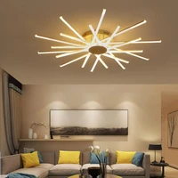 new arrival modern led ceiling lights for living room bedroom dining study room white color aluminum ceiling lamp fixtures