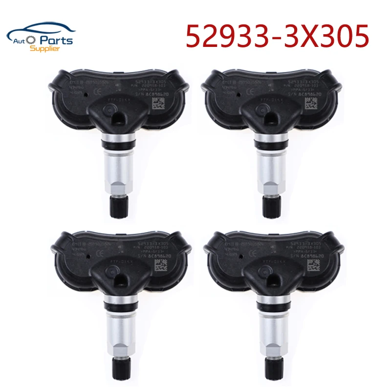 

4 pcs/Lot TPMS for KIA ELECTRICAL TIRE PRESSURE MONITOR SENSOR COMPONENTS 52933-3X305. 529333X305. 52933 3X305 for KIA Rio 3