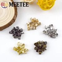 2050100pcs meetee u style zipper stopper non slip for 3 5 8 10 metal nylon resin zippers repair crafts sewing accessories