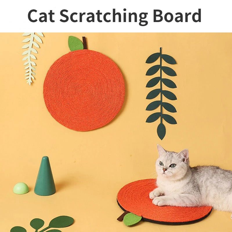 

Cat Scratching Board Cat Scratcher Toy Sisal Rope Kitten Scratch Board Cats Scratching Toys Protecting Furniture Claw Scraper