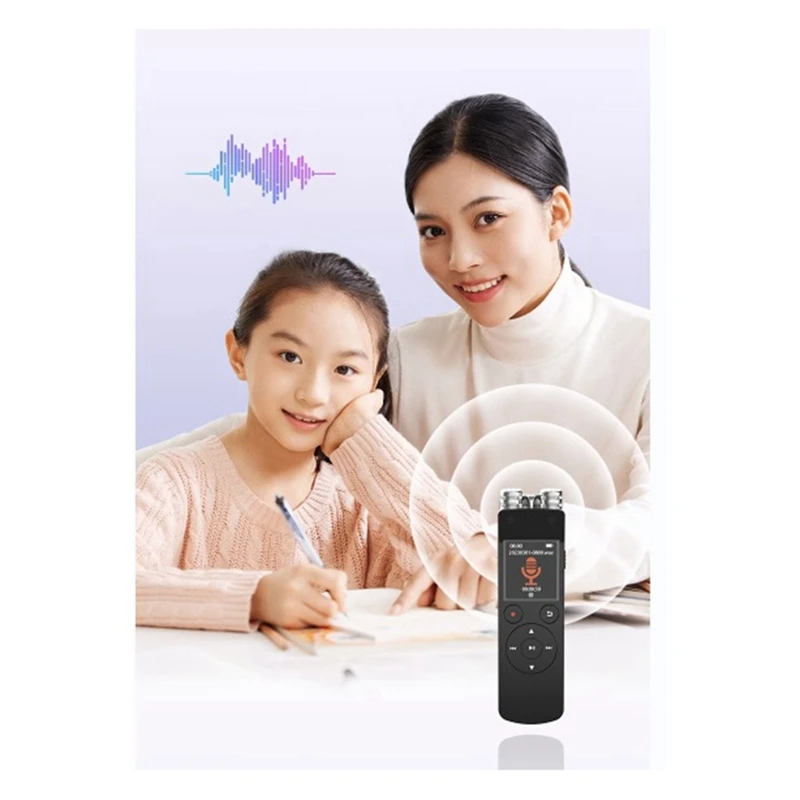 Bluetooth Voice Recorder Support Control Player Multi-Language Smart USB High-Quality Mp3 32GB
