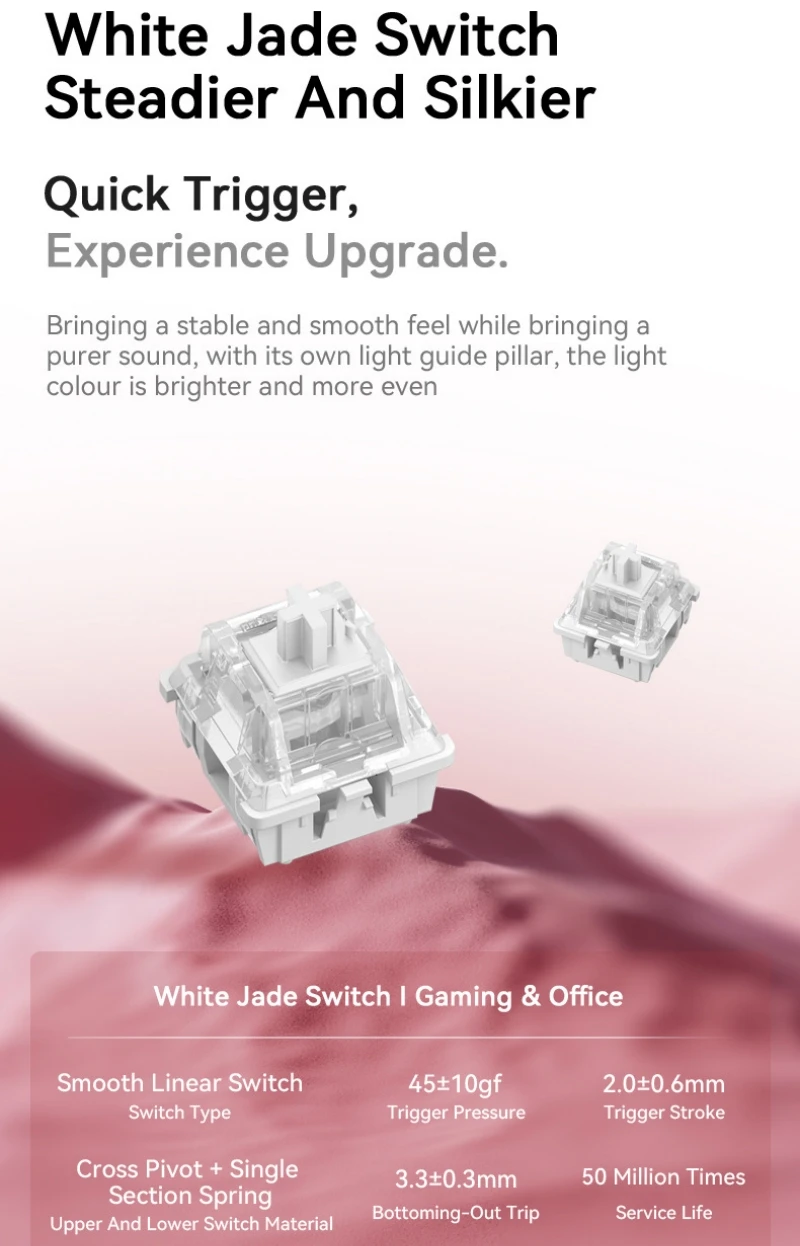 Беспроводная механическая клавиатура Shark X85 82 клавиши 75% раскладка испанская