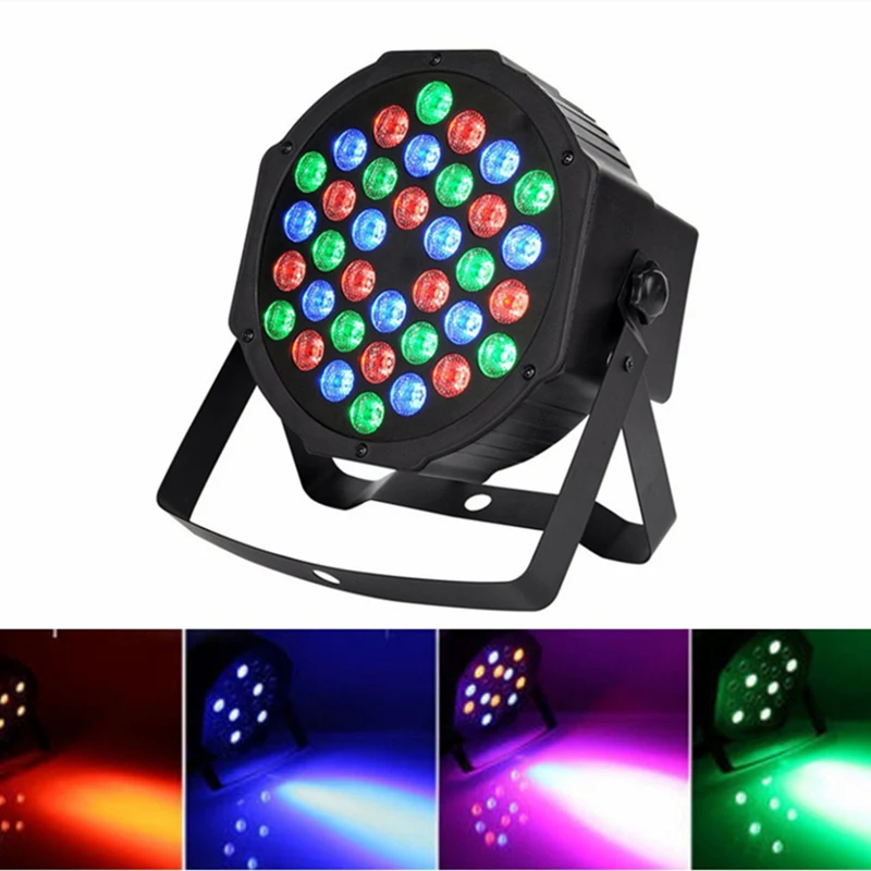 Фото 36 Вт RGB 3IN1 или RGBW полноцветный светодиодный PAR светильник Светодиодный прожектор DMX512 Светодиодный светильник DJ KTV для вечеринки, клуба, бара, шоу на сцене №5