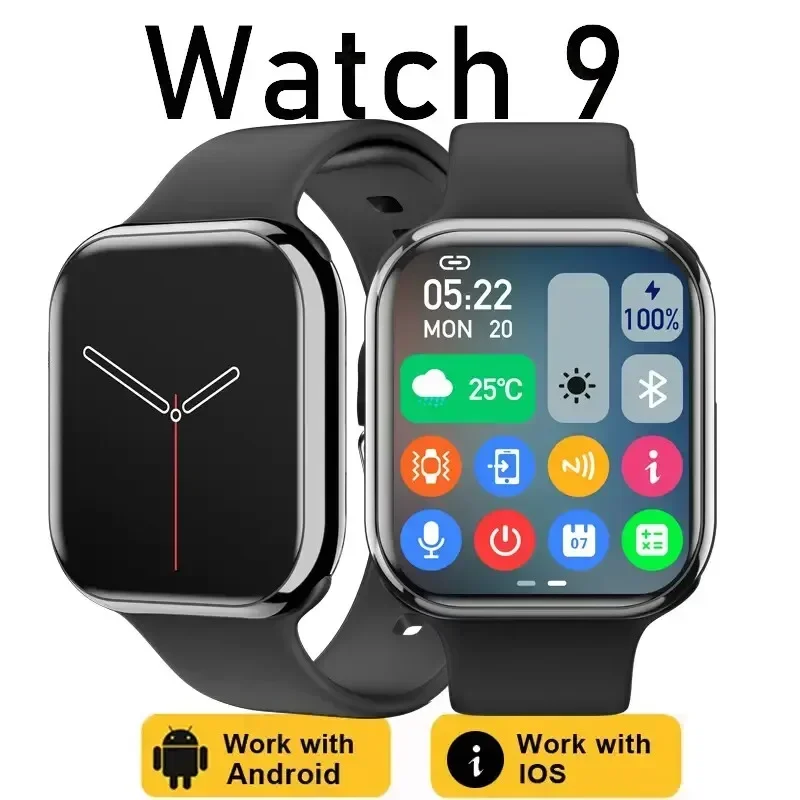 Смарт-часы Zordai 2024 ZD9 для мужчин и женщин часы Apple Watch 9 GPS треки BlueTooth звонки IP68