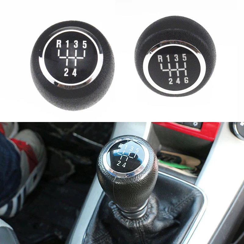 

5/6 Speed PU Leather Gear Shift Knob for Chevrolet Chevy Cruze 2008 2009 2010 2011 2012 2013 2014 Car Handball Cover Accessories