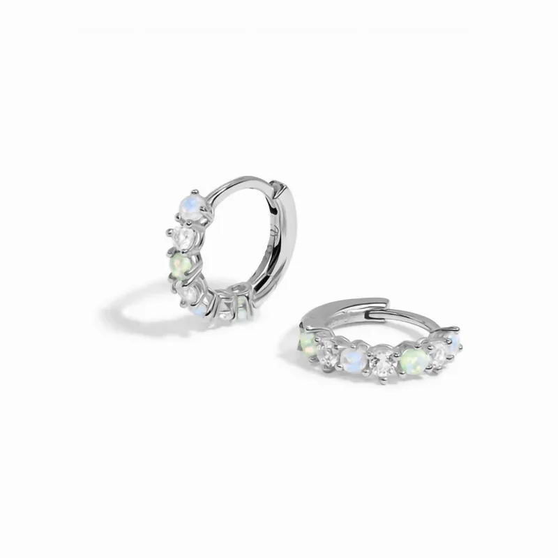 

Новые японские и южнокорейские инкрустированные Искусственные женские серьги из стерлингового серебра S925O, светильник шные изысканные сер...