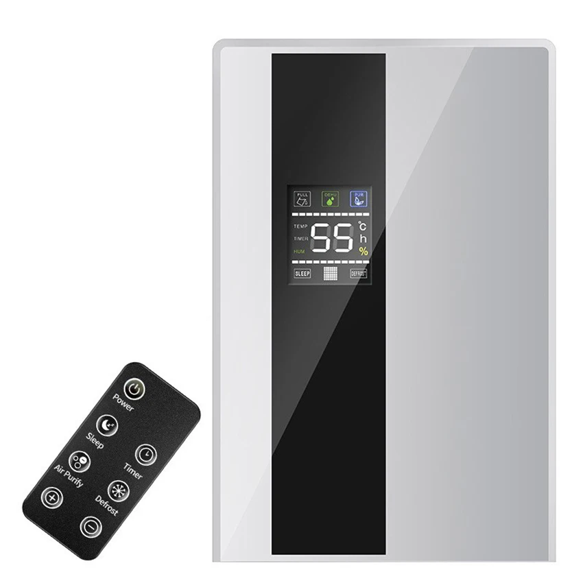 CS10E Mini Dehumidifier for Home Portable 2200ML Moisture Absorbing Air Dryer with Auto-off and LED indicator |