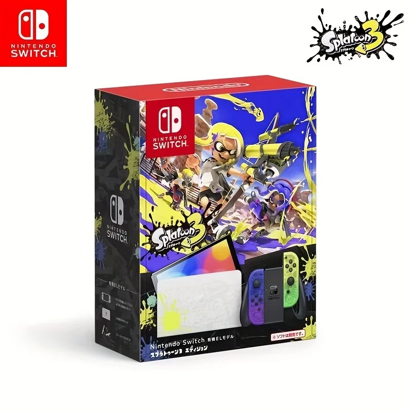 

[Flash Deal]Switch - OLED Splatoon 3 Edition (только с зарядным устройством JP Version) [в наличии в США]