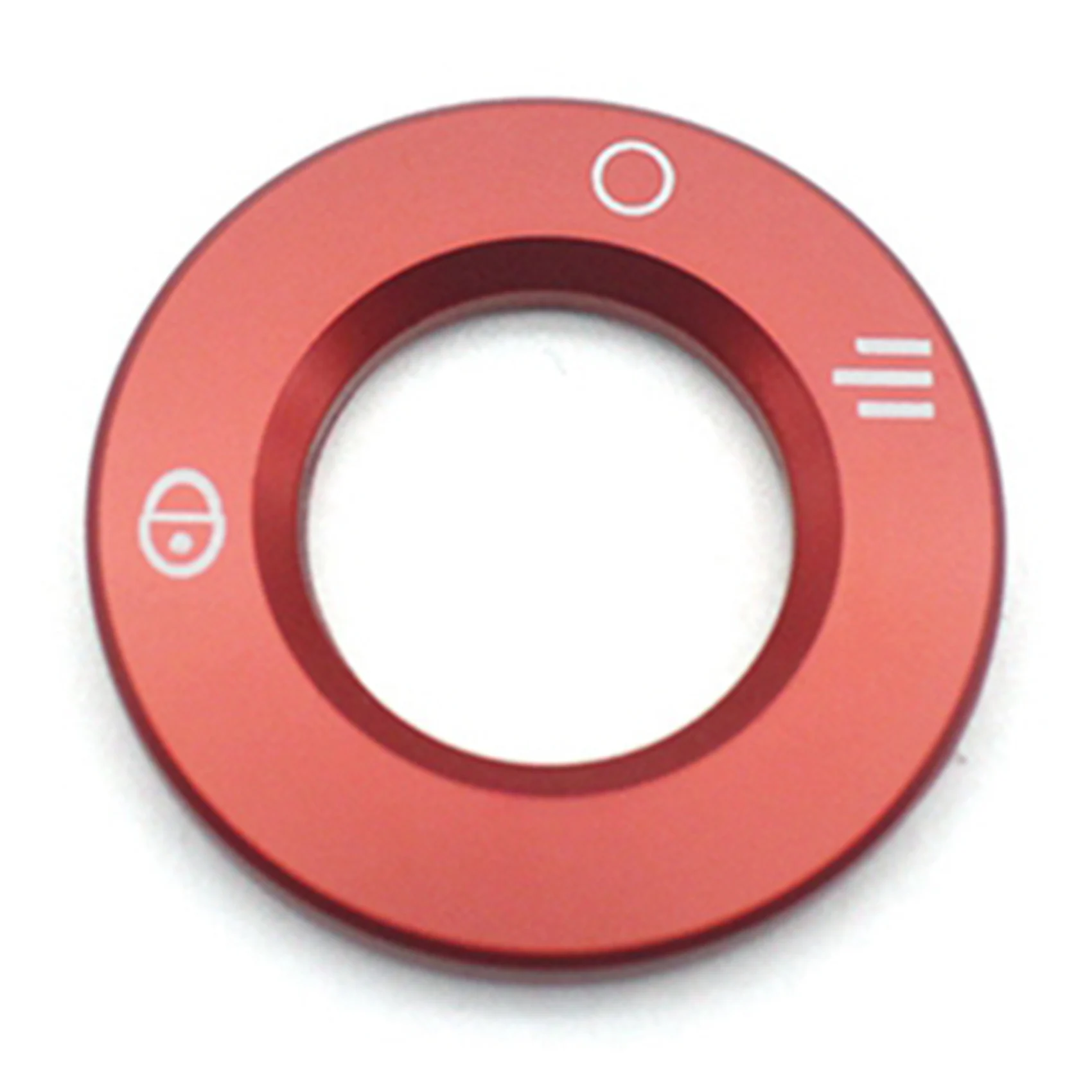 

Motorcycle Steering Lock Trim Cover For-Vespa LX LXV S ET4 GTS GTV Red