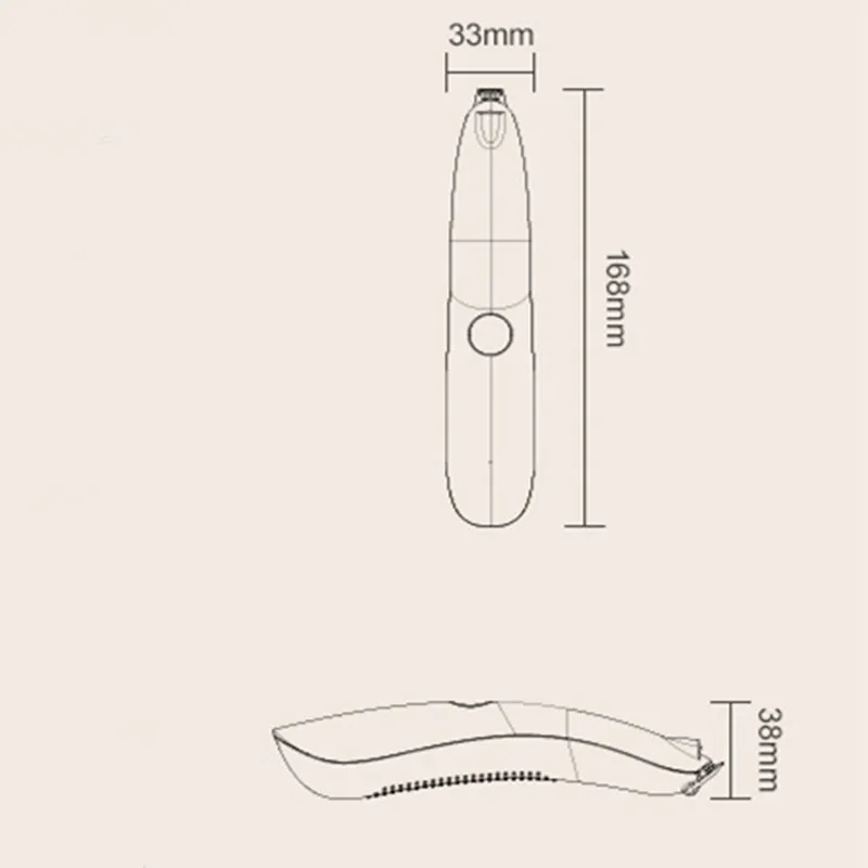 Машинка для стрижки кошек электрический триммер с USB-зарядкой бритва питомцев |
