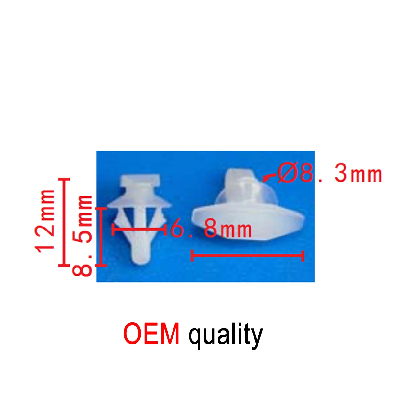 100x OEM For Nissan 11-17 Juke Front-Door Weather Strip Clip 808501FA0B | Auto Fastener &amp