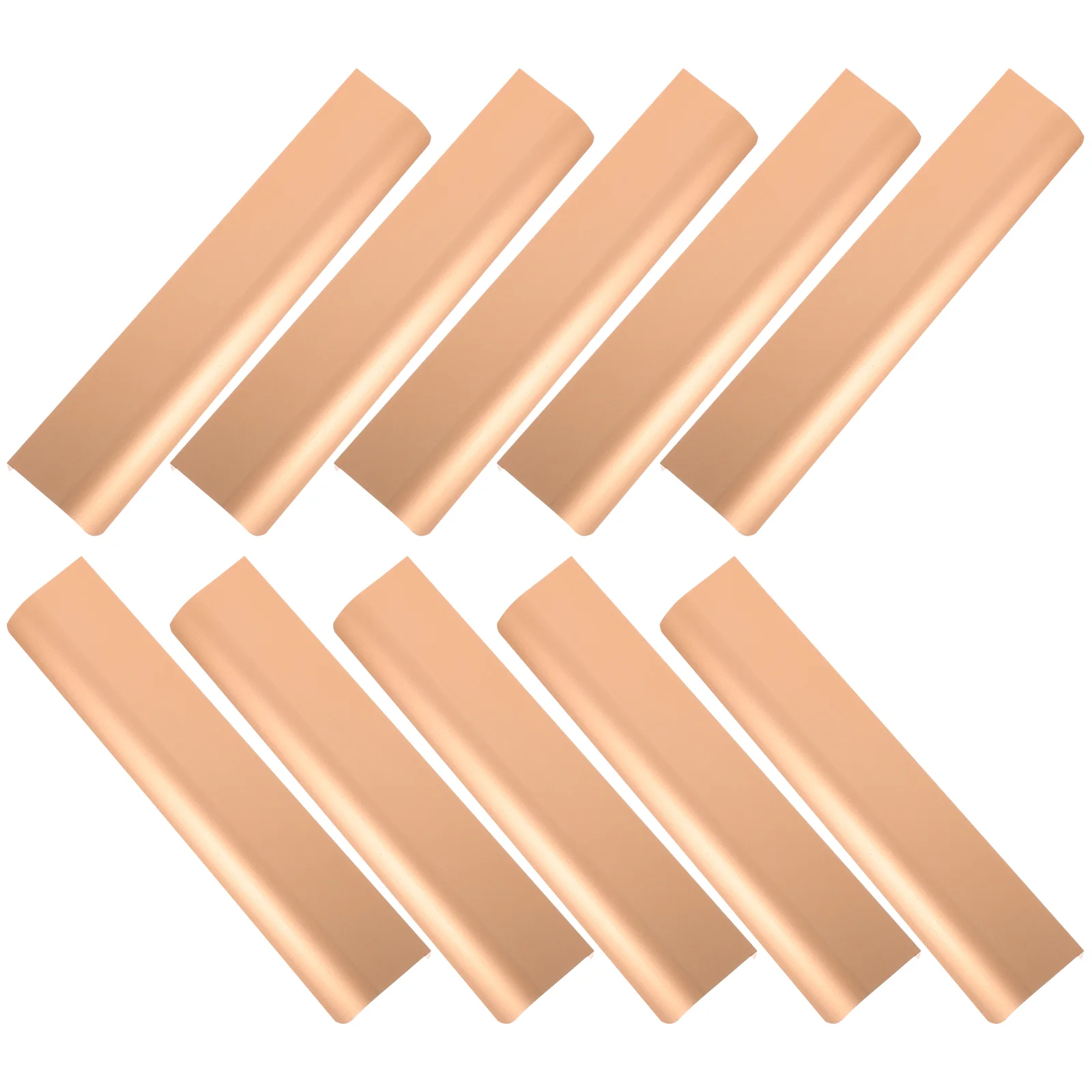 

10 Pcs Handle Pull Handles Kitchen Cabinets Door Long Drawer Pulls Hardware Dresser Aluminum Profile Modern