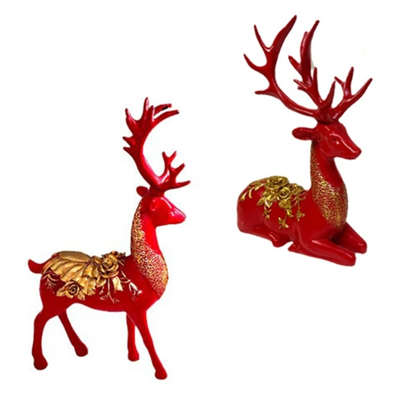 Изысканная столешница Mooses из смолы с орнаментом в виде лося для акцента комнате