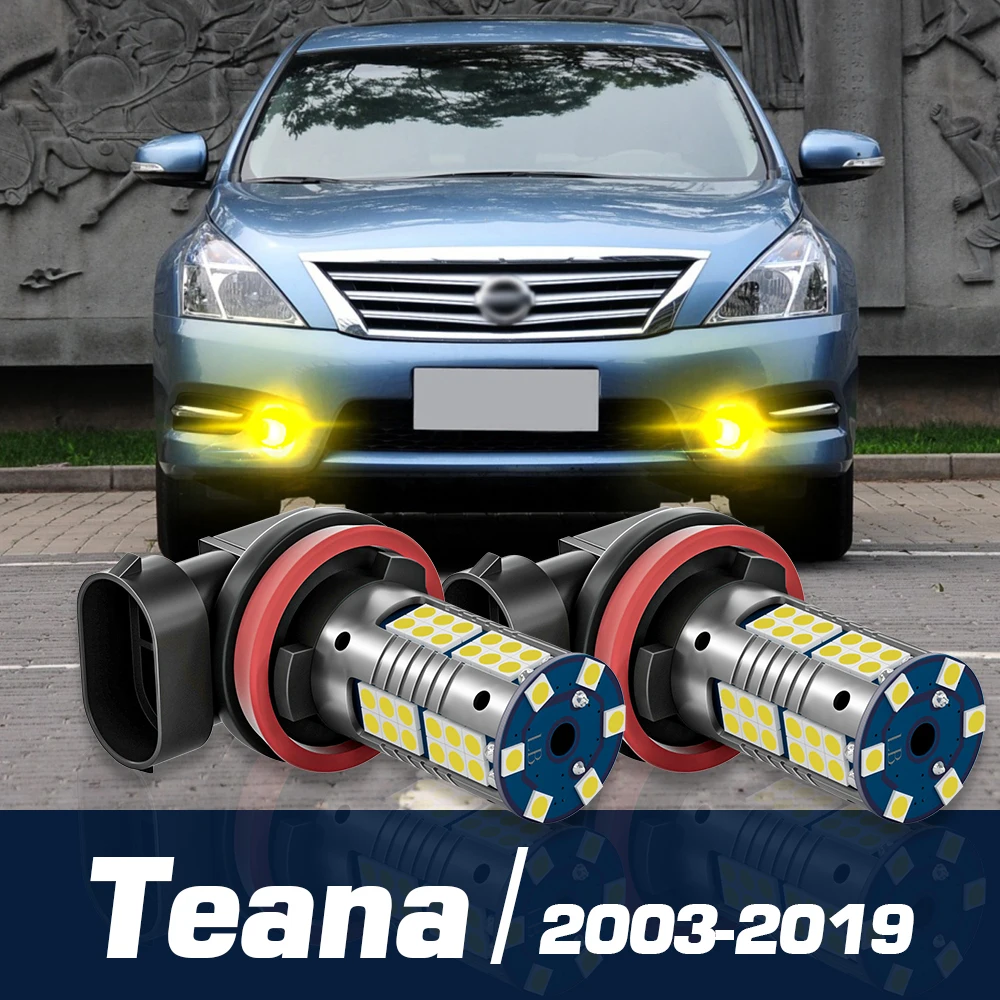 

2pcs LED Fog Light Canbus Accessories For Nissan Teana J31 J32 J33 2003-2019 2008 2009 2010 2011 2012 2013 2014 2015 2016 2017