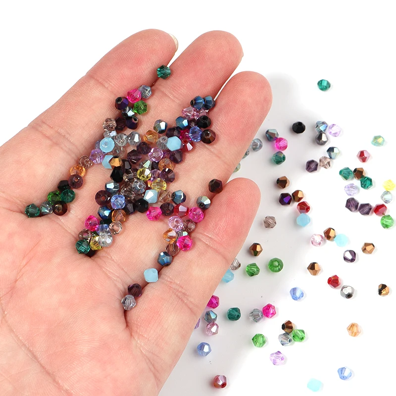 1 коробка набор стеклянных бусин