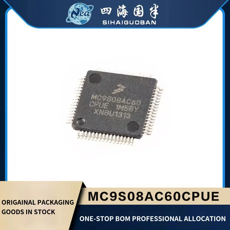 Микроконтроллер MC9S08AC16CFGE MC9S08AC32CFGER LQFP44 MC9S08AC60CPUE MC9S08AC128CFUE QFP64, 1 шт., новая упаковка
