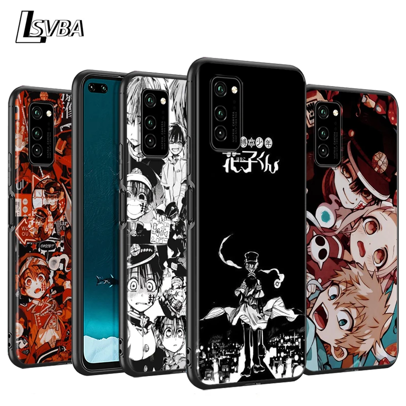 

Anime Hanako Kun Yugi Silicone Cover For Huawei P50 P40 P30 P20 Pro P10 P9 F8 Lite E Plus 2016 5G Black TPU Phone Case