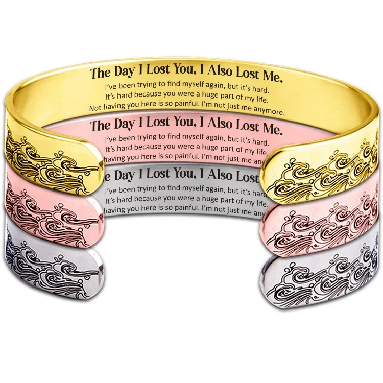 Бутик ювелирных изделий 10 мм браслет из нержавеющей стали день когда я потерял