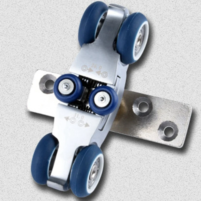 Складная дверная фурнитура 8X деревянная раздвижная дверь шкив для мебели