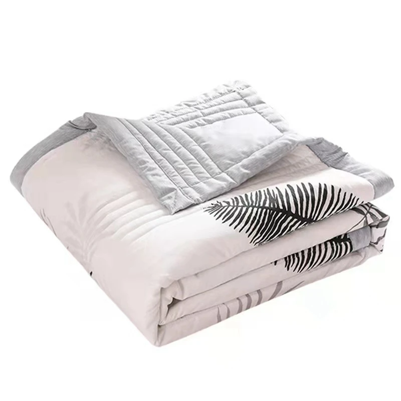 

Summer Cotton Blanket Thin Comforter Quilts Children's King Quilt Patchwork Bedspread Luxury Bed Blanket 200X230cm