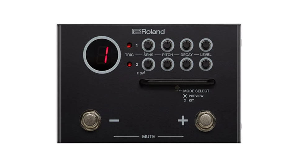 

Roland TM-1 Trigger Module for hybrid drumming Compatible with most Roland drum pads and all drum triggers